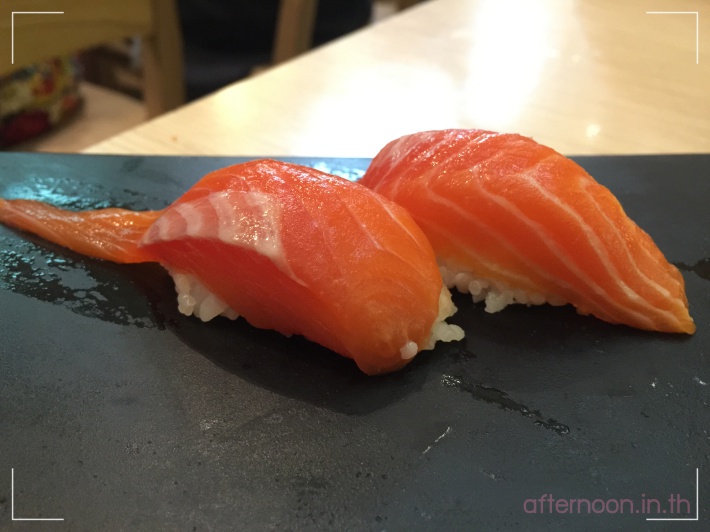 ซูชิ แซลมอน Neta Sushi อาหารญี่ปุ่นบุฟเฟ่ต์